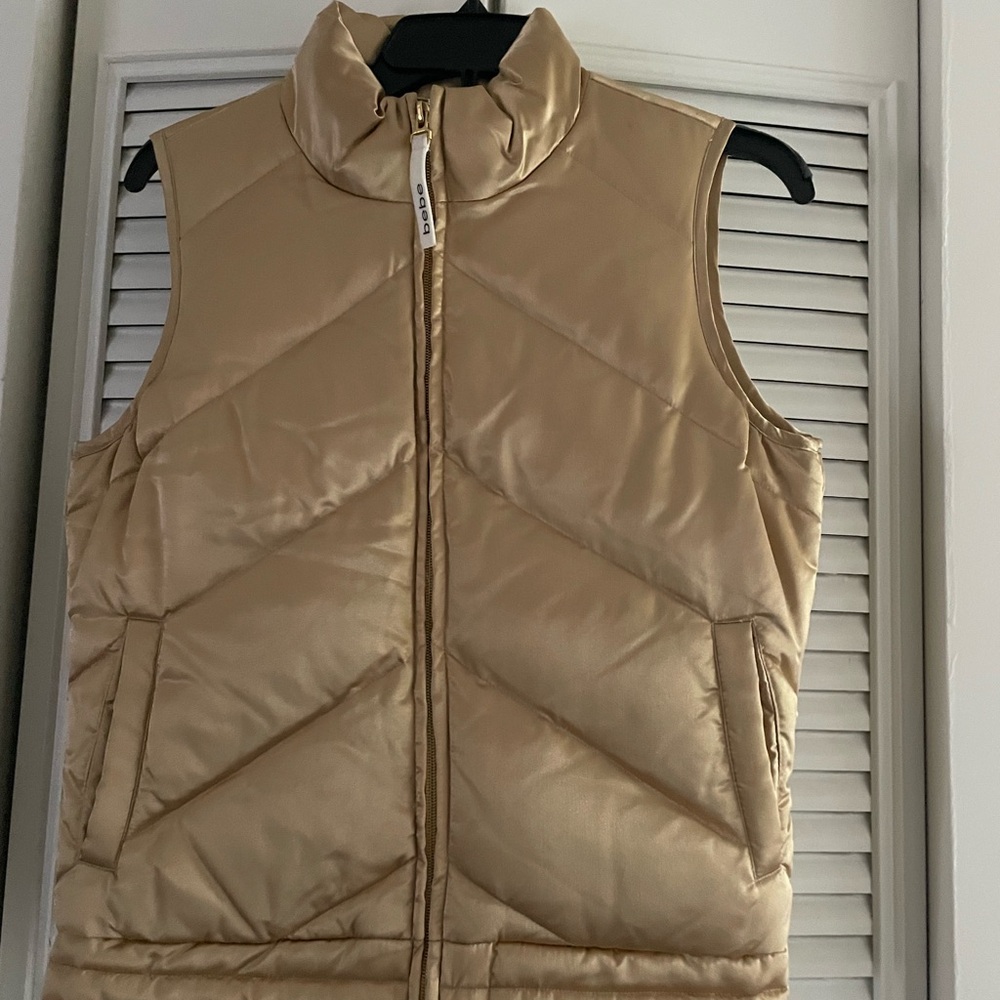 BEEBEE SPORT PERFORMANCE Gold Quilted Women's Vest